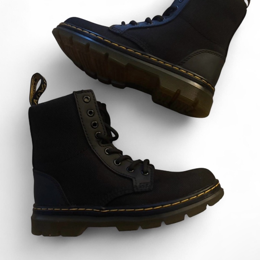 Dr. Martens Black Kids Boots - Picture 5 of 5